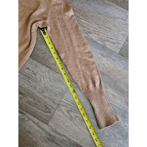 FRENCH CONNECTION Size Medium Rust Brown Mock Neck Pullover Long Sleeve Sweater - Picture 6 of 7
